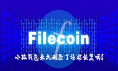 小狐钱包永久删除了还能恢复吗？